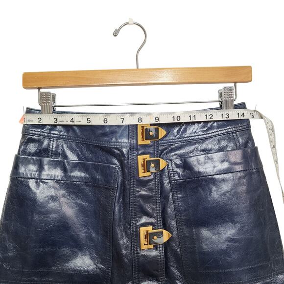 Tory Burch Leather Skirt - Picture 5 of 7